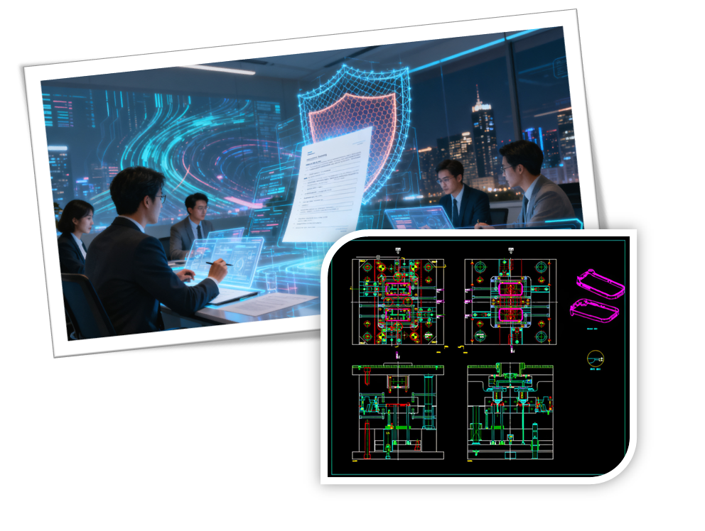 山海模具設計評審(DR):在圖紙上“虛擬試模”